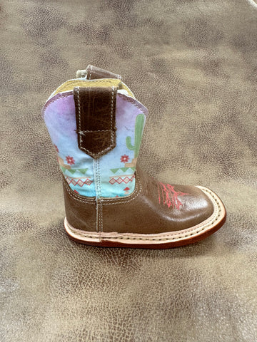 Roper Infant Girl's Pretty Lil Cactus Boot