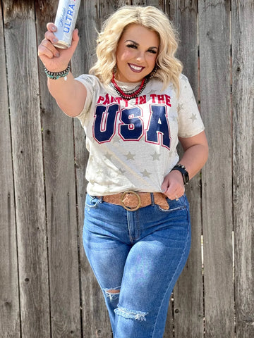 Texas True Party in the USA Tee