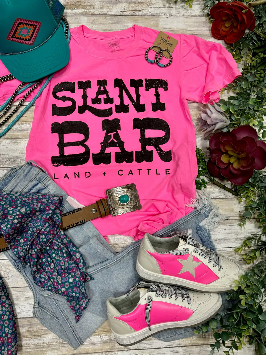 Texas True Slant Bar Western Tee