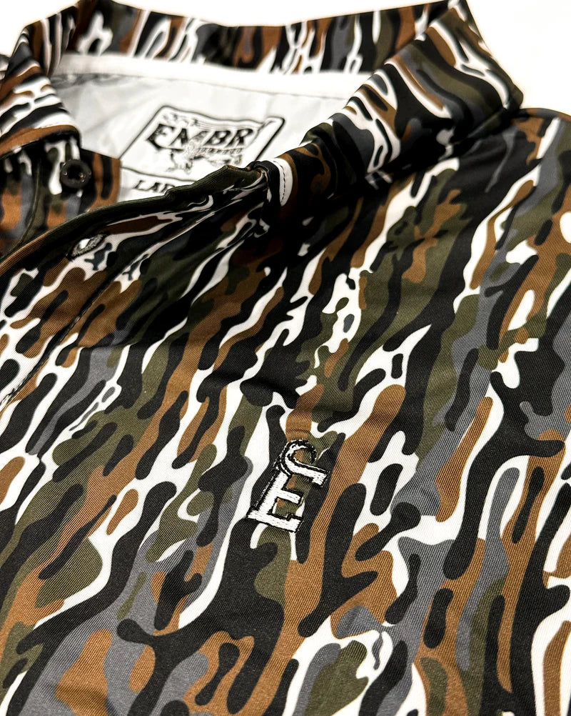 Embry Ranch Camo Golf Polo