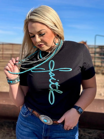 Texas True Faith Puff Tee