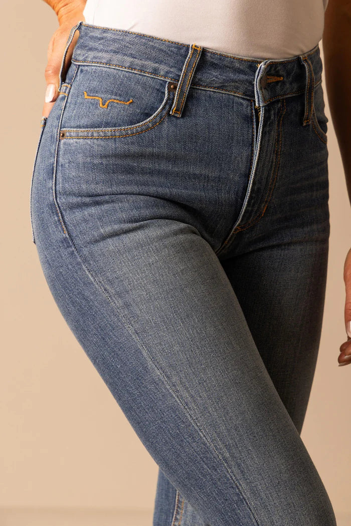 Kimes Jennifer Mid Wash Jean