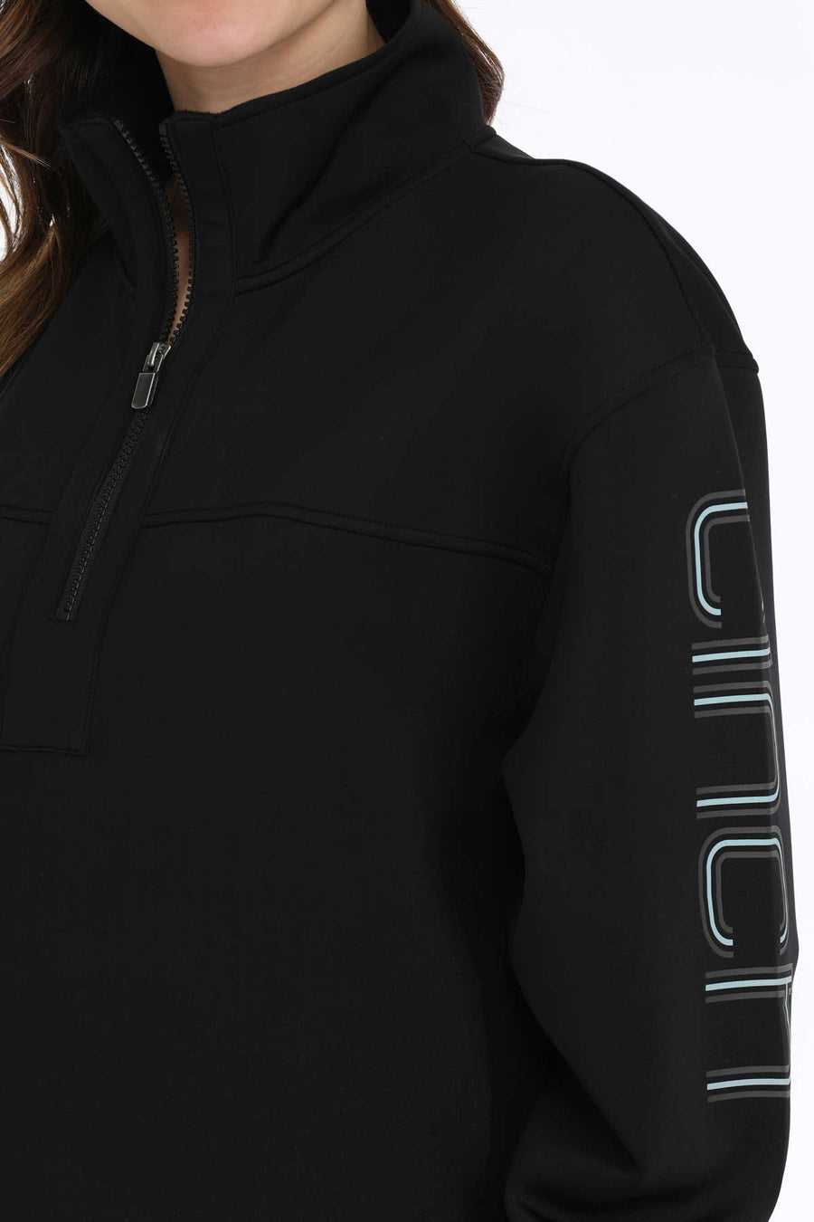 Cinch Women's Black 1/4 Zip Spring 25