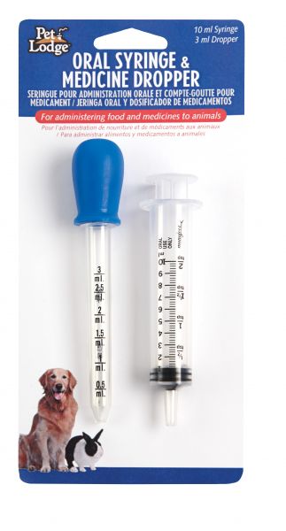 Pet Lodge Oral Syringe & Medicine Dropper