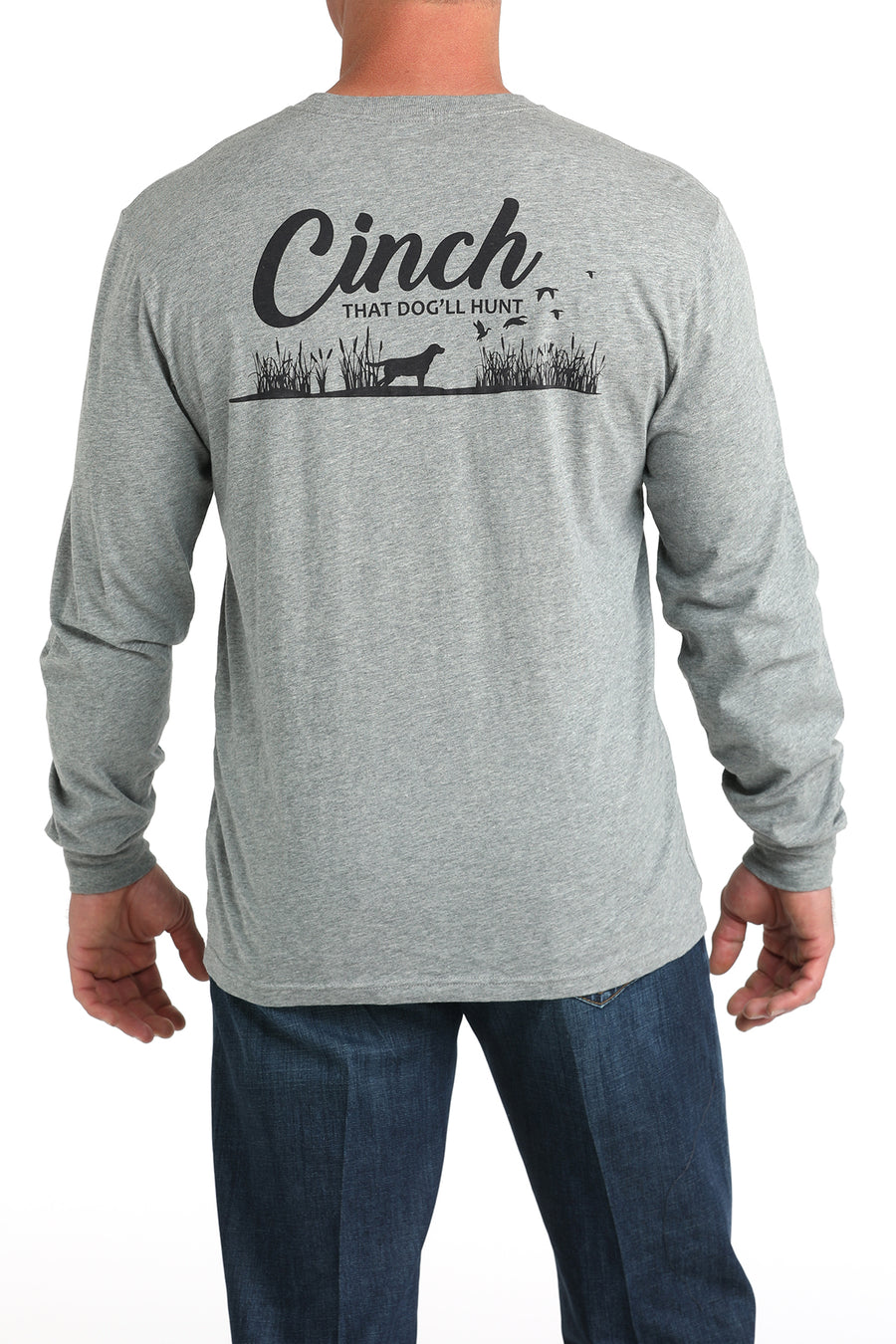 Cinch Men's That Dog'll Hunt L/S Tee