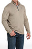 Cinch Henry 1/4 Zip Stone