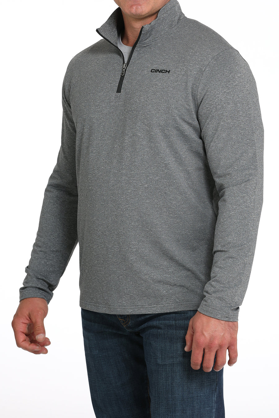 Cinch Oscar 1/4 Zip Charcoal