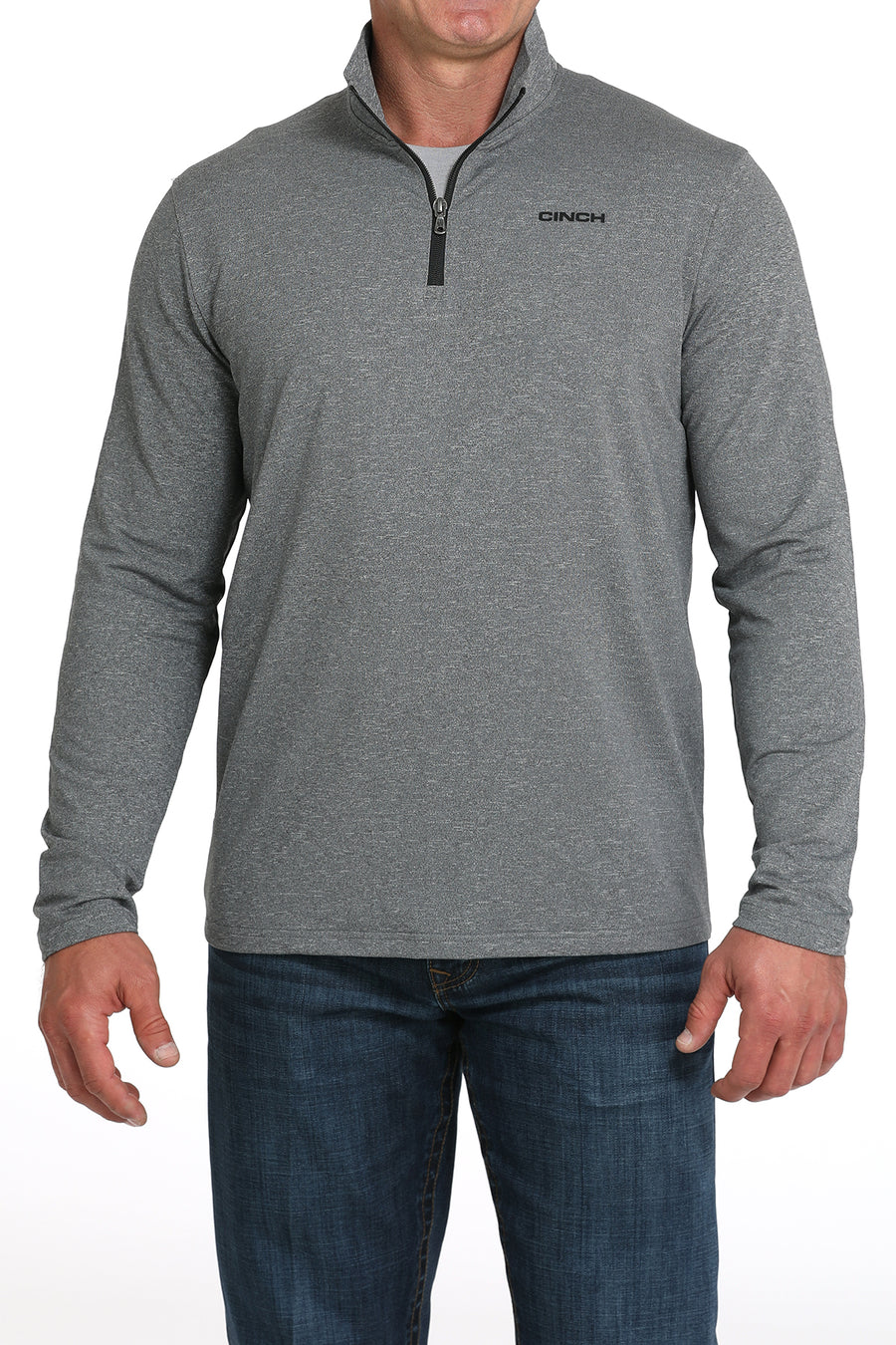 Cinch Oscar 1/4 Zip Charcoal