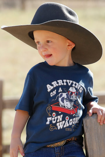 Cinch Boy's Fun Wagon Tee