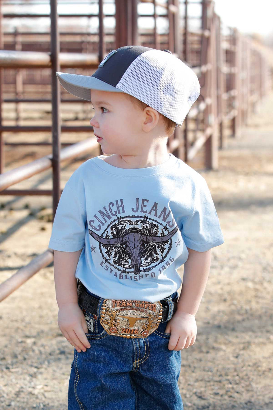 Cinch Boy's Toddler Jet S/S Tee