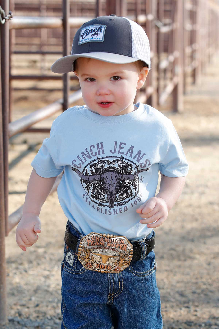 Cinch Boy's Baby Jeff S/S Tee