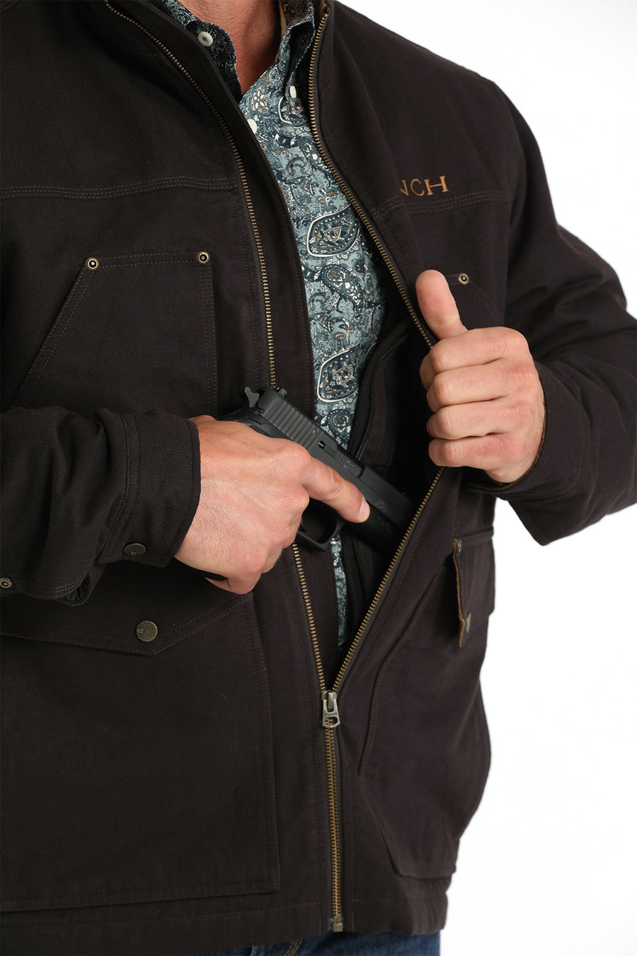 Cinch Men's Liam Canvas Jacket