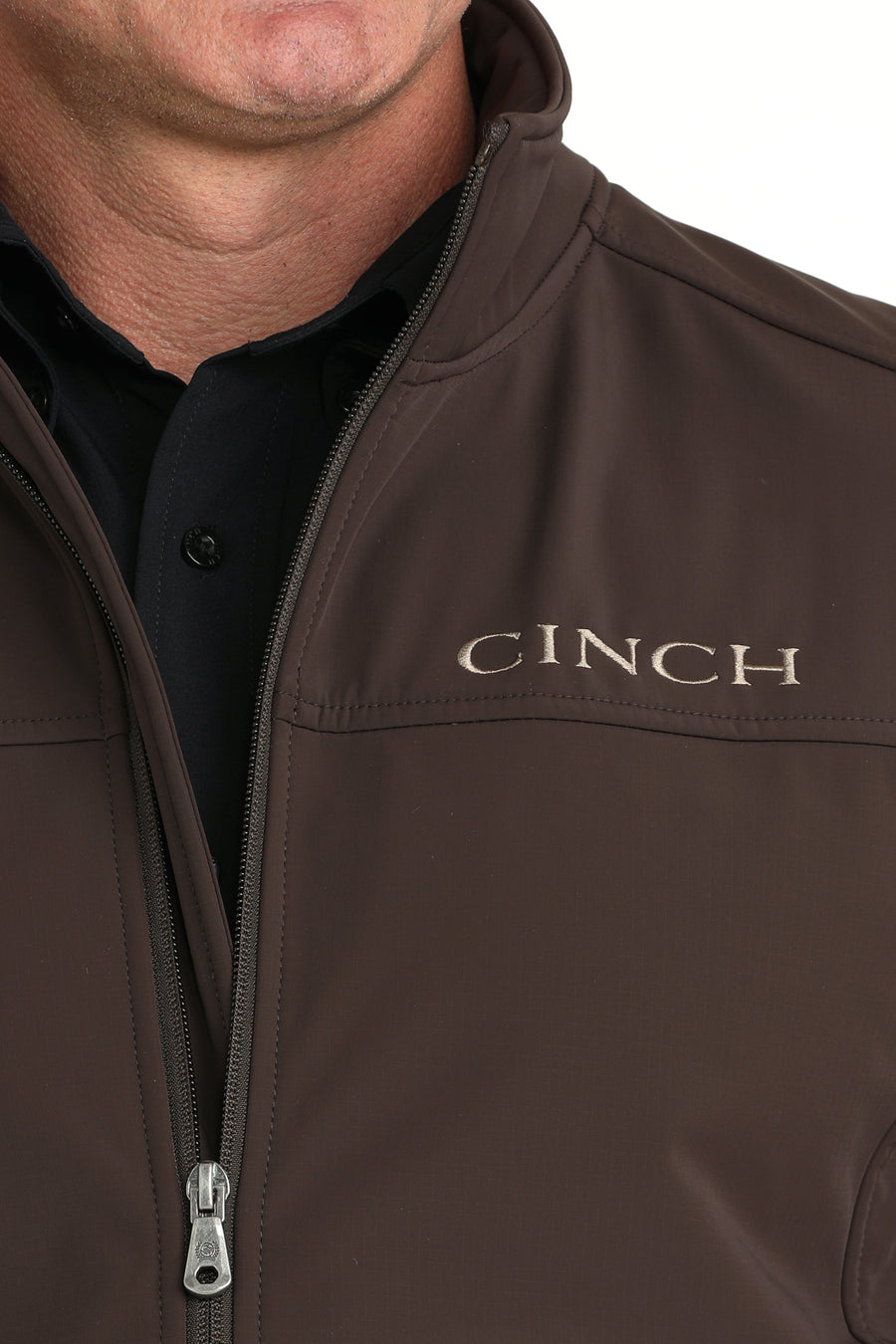 Cinch Men's Brown Windproof Jacket