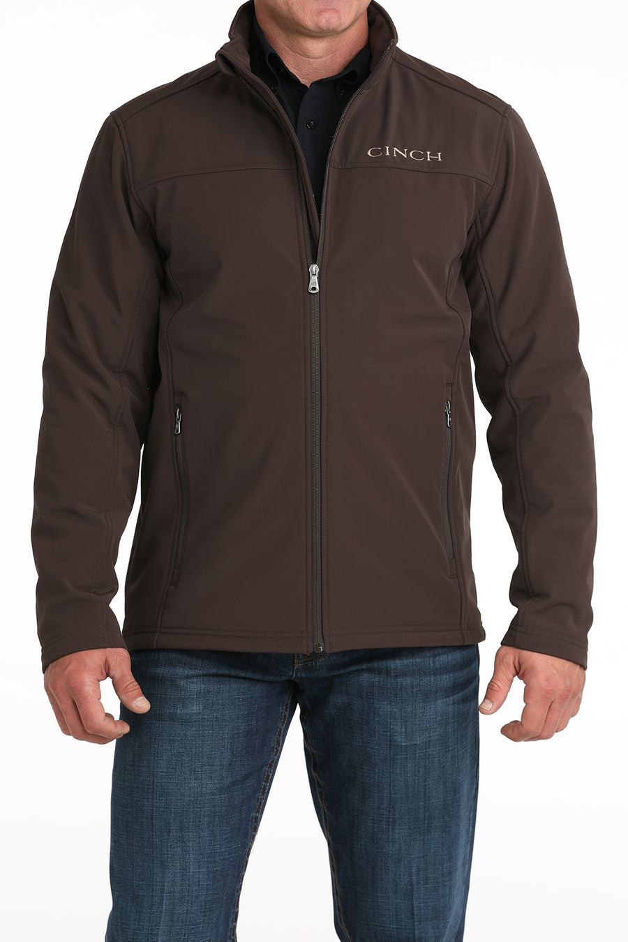 Cinch Men's Brown Windproof Jacket