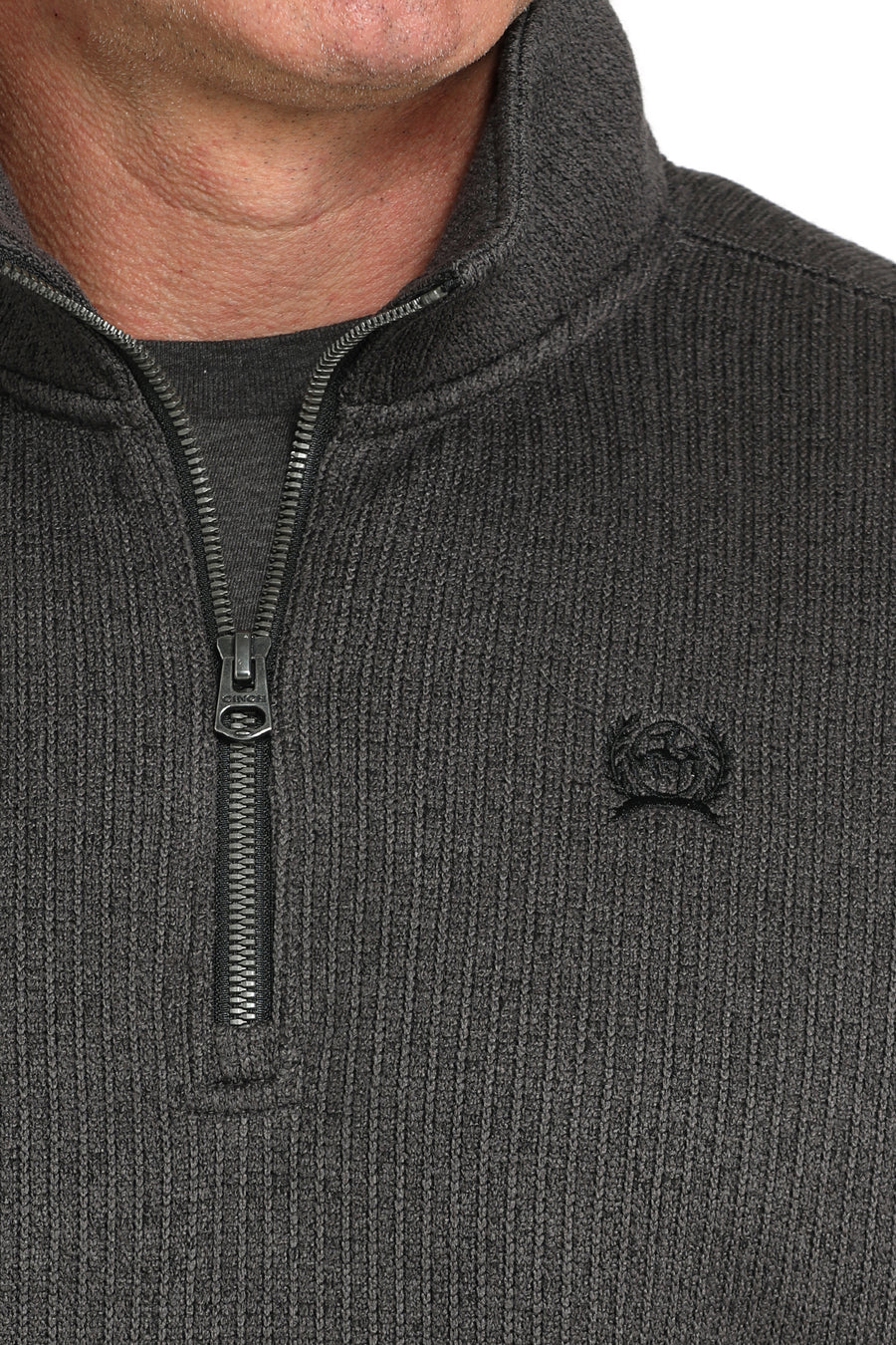 Cinch Men's 1/4 Zip Charcoal