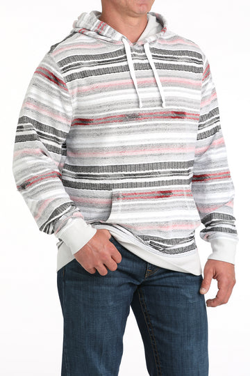 Cinch Men's Multi Striped Hoodie