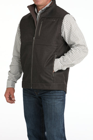 Cinch Men's Bonded Vest Brown