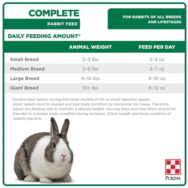 Purina® Complete Rabbit Feed 50lb