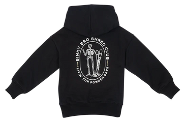 Binky Bro Skelly Black Hoodie