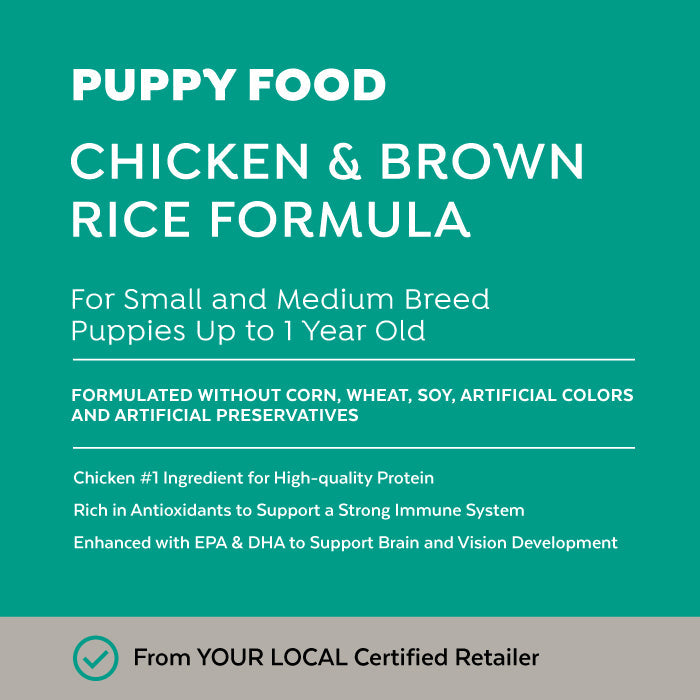 Exclusive Signature Puppy Chicken & Brown Rice Formula 15lb