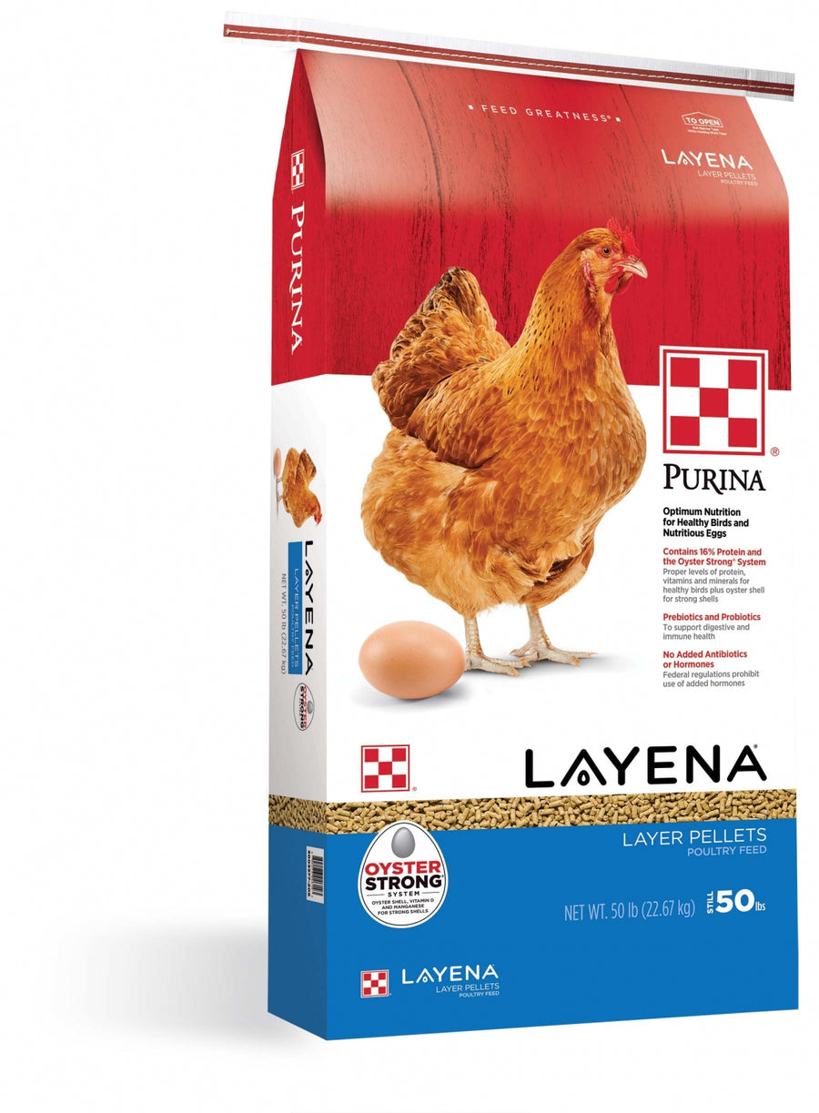 Purina® Layena® Pellets Chicken Feed 50lb