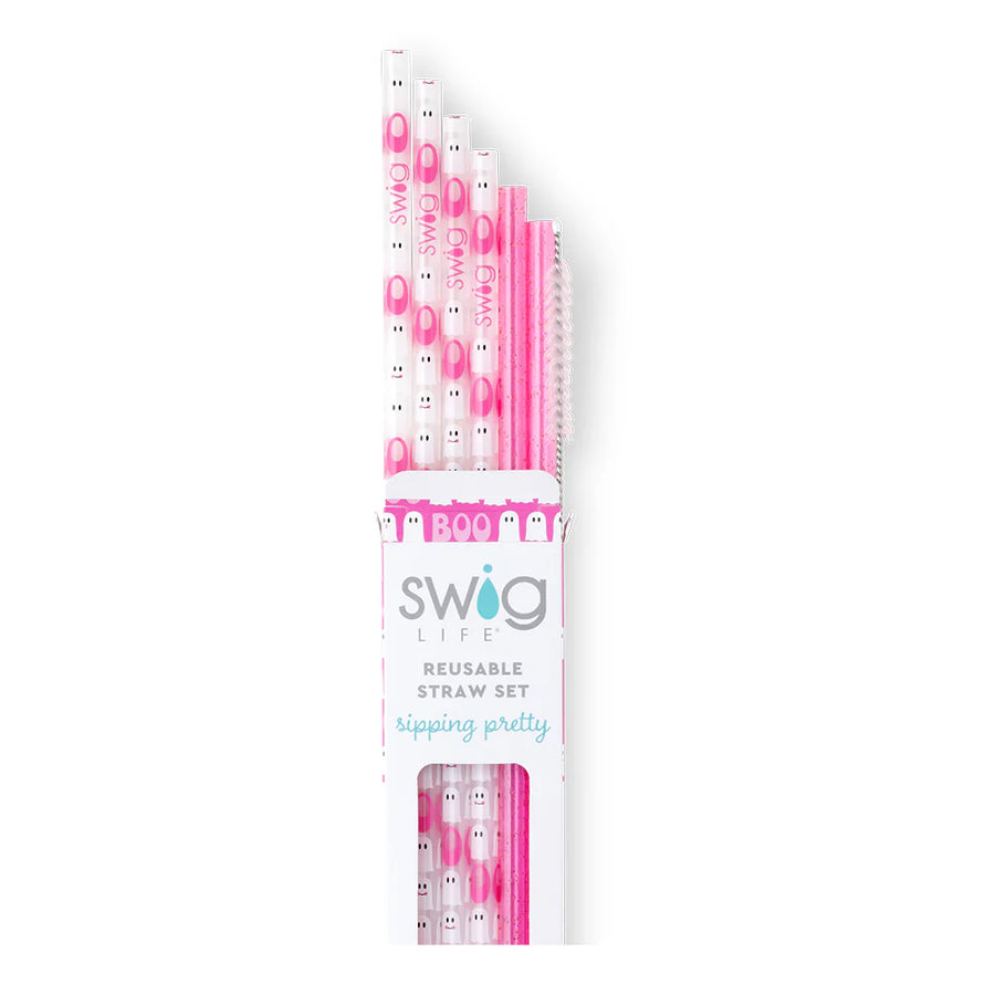 Swig Reusable Straw Set Asst