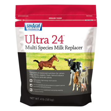 Sav-A-Caf Ultra 24™ Multi-Species Milk Replacer 4lb