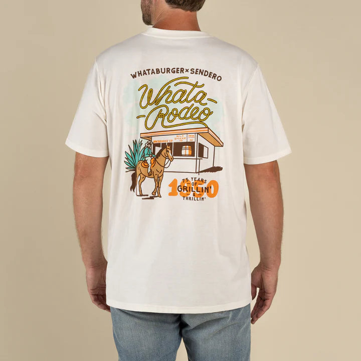 Sendero Whatarodeo Tee Vintage White