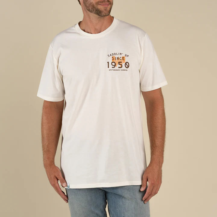 Sendero Whatarodeo Tee Vintage White