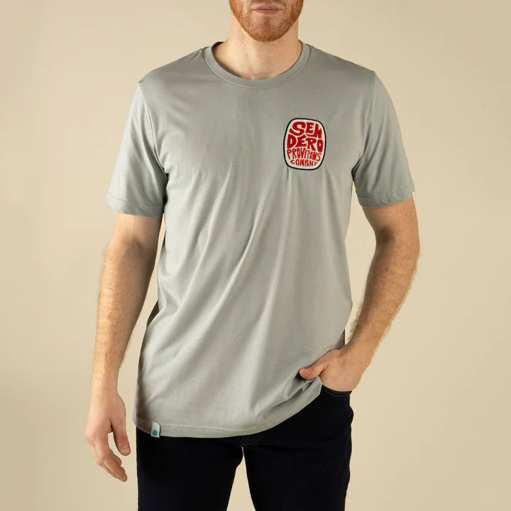 Sendero Retro T-Shirt Sky Blue