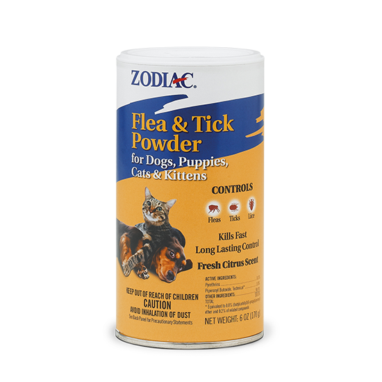 Zodiac Flea & Tick Powder 6oz