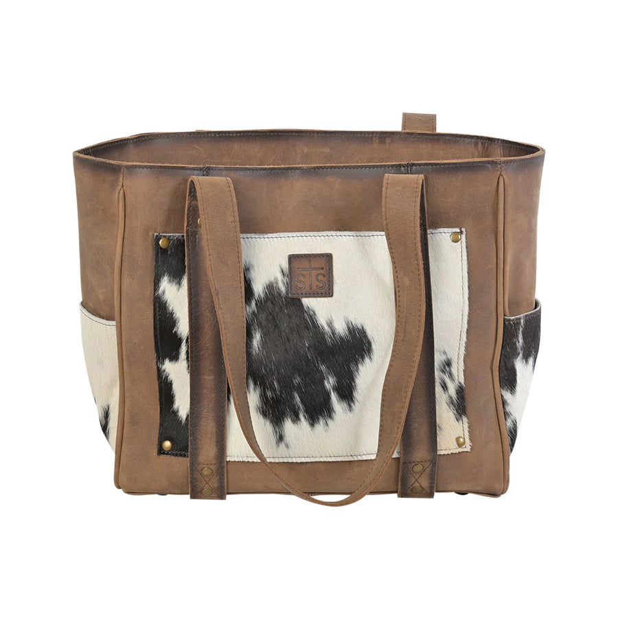 STS Cowhide Trinity Tote