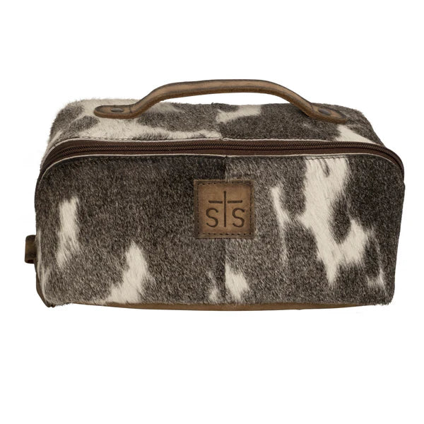 STS Cowhide Elsie Makeup Bag