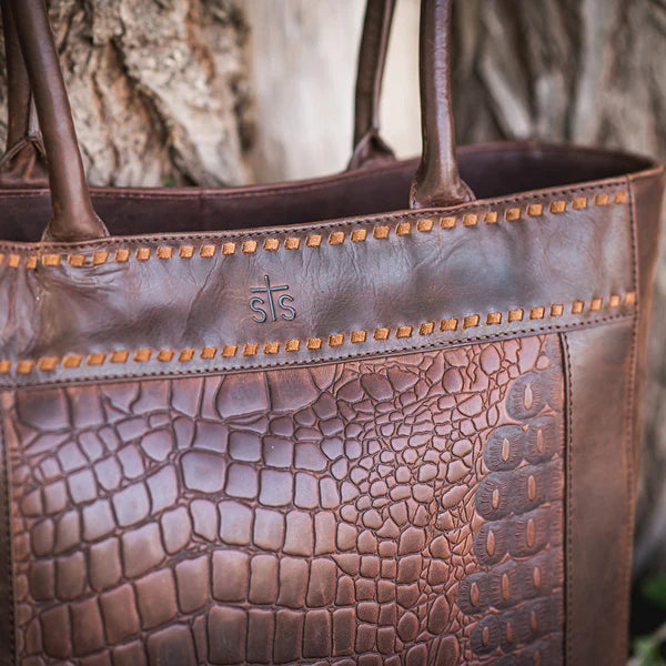 STS Catalina Croc Tote
