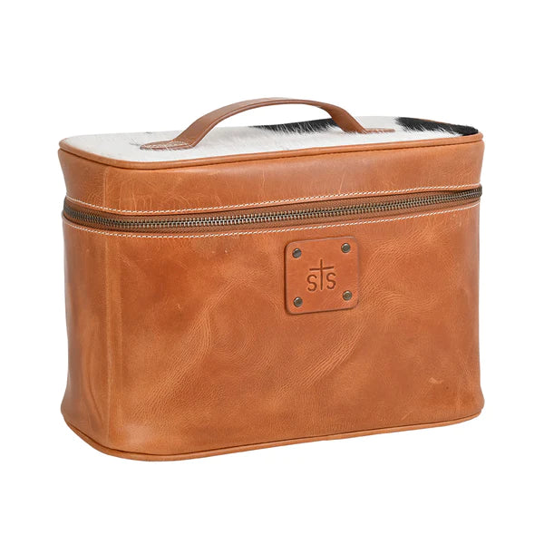 STS Basic Bliss Cowhide Train Case