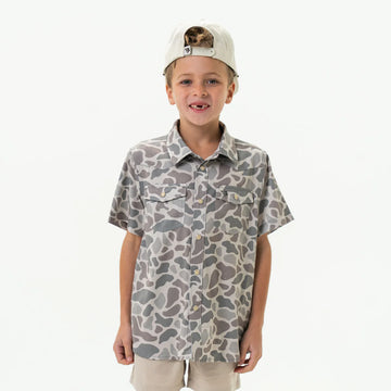 Burlebo Youth Performance Western Button Up