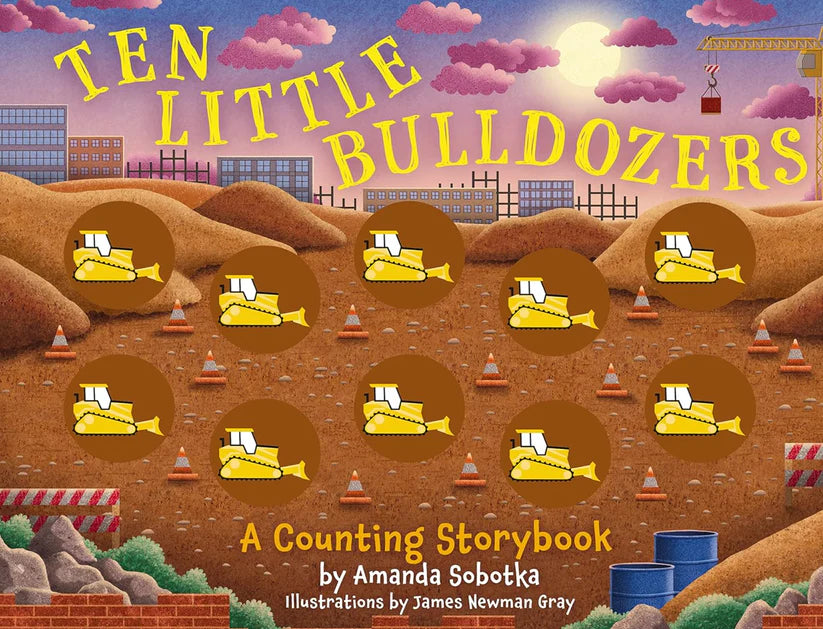 Ten Little Bulldozers Book