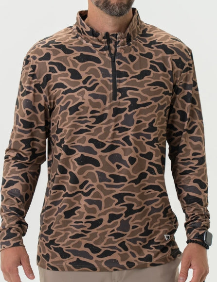 Burlebo Performance Quarter Zip Asst Color