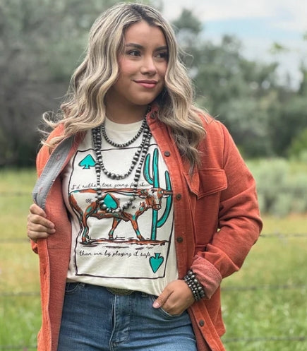 Texas True Lauren's Longhorn Tee