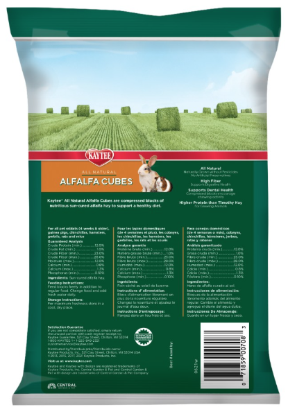 Kaytee Alfalfa Cubes