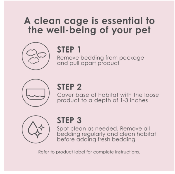 Kaytee Clean & Cozy Colors Bedding Sunset