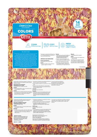 Kaytee Clean & Cozy Colors Bedding Sunset