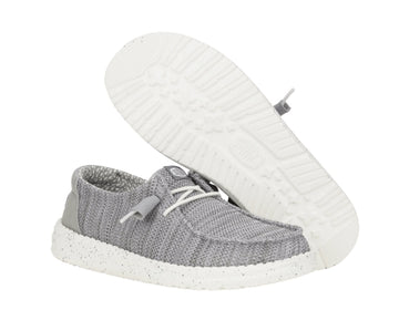 Hey Dude Wendy Stretch Sox Light Grey