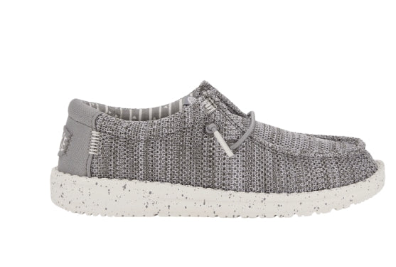 Hey Dude Wally Youth Grey Stretch Sox