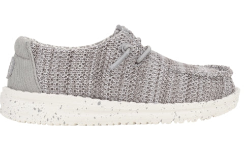 Hey Dude Wally Toddler Grey Stretch Sox