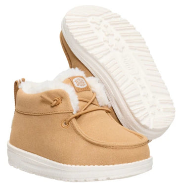 Hey Dude LilDude Cozy Tabacco Brown