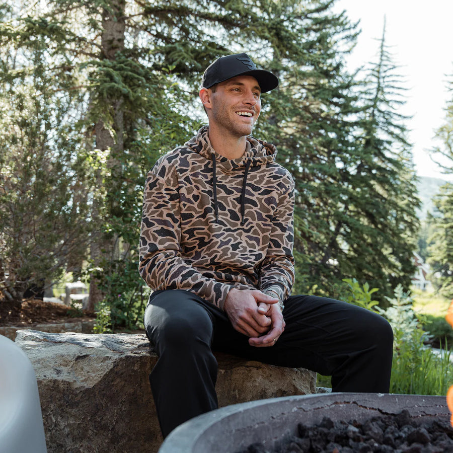 Burlebo Fleece Hoodie Gauge Camo