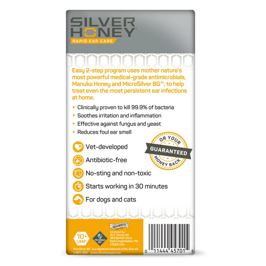 Absorbine Silver Honey Rapid Ear Care Ear Treatment