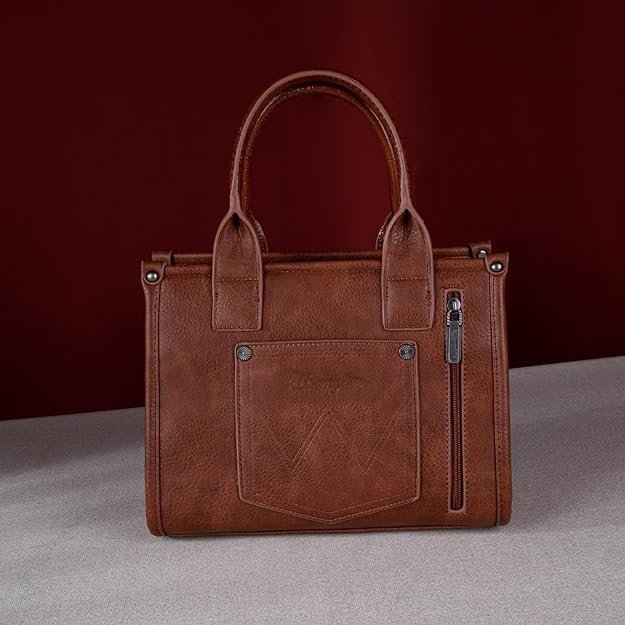 Wrangler Leopard Crossbody Tote