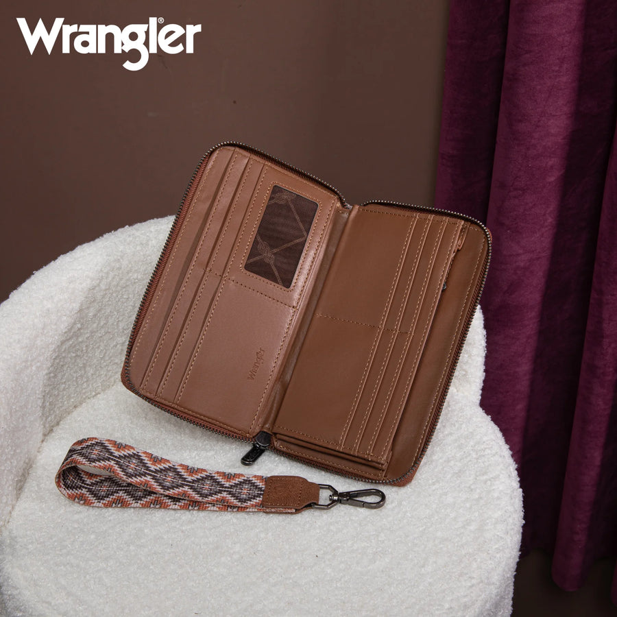 Wrangler Southwestern Print Wallet